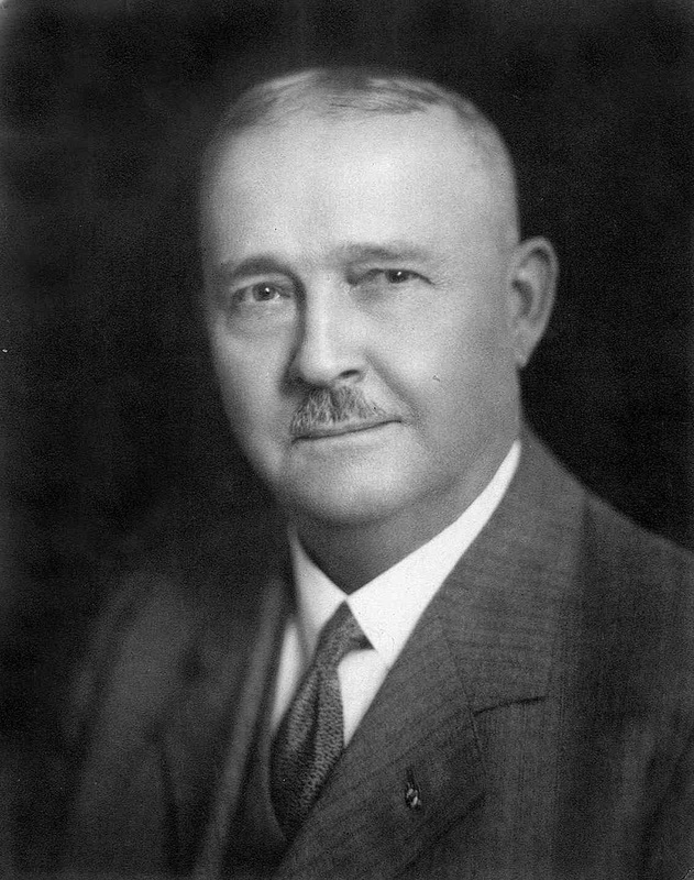 August Fruehauf the inventor of the semi-trailer in 1914