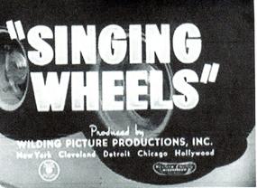 Opening credits of Singing Wheels, a documentary film on the benefits of the trailer transport industry released in 1940